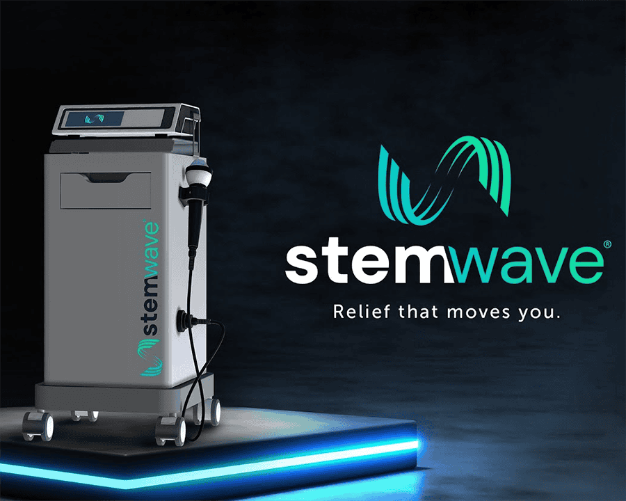 StemWave shockwave therapy device